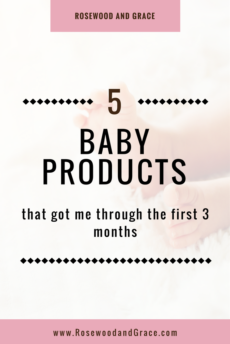 Let's face it - the first 3 months with a newborn is hard! Here are the 5 things that got me through the first 3 months with my little one and a look at how I'm using them more than a year later. 