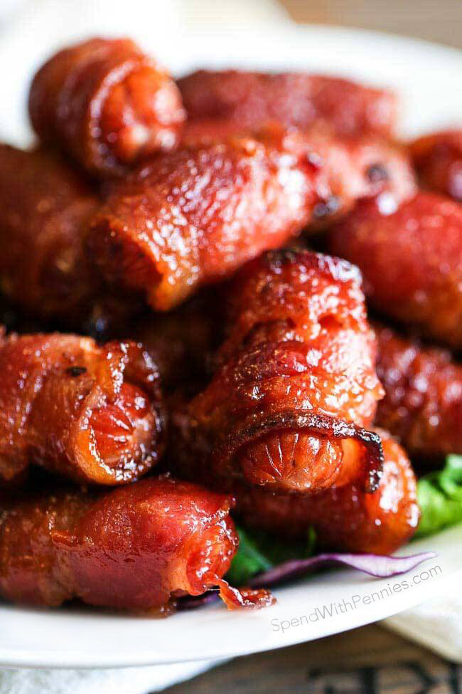 Bacon Brown Sugar Smokies by Spend With Pennies
