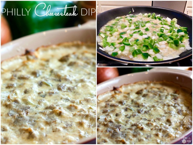 Philly Cheesesteak Dip by Food, Folks and Fun