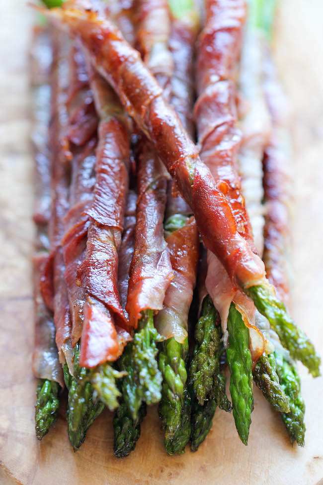 Prosciutto Wrapped Asparagus by Damn Delicious