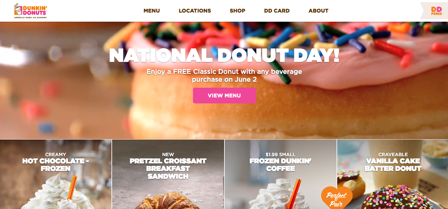 Dunkin Donut Free Donut on June 2!