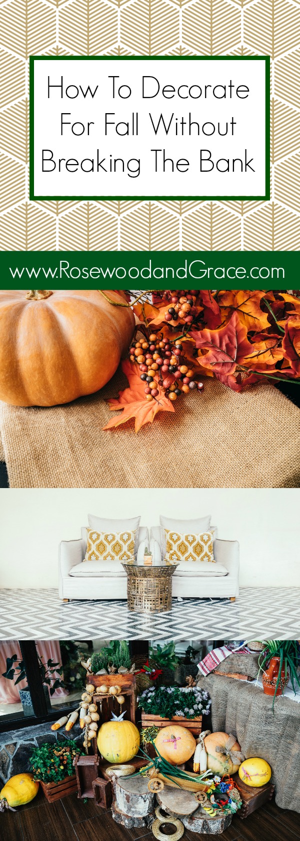 Decorating for fall is fun, and expensive! That's why I want to share with you my tips to decorate for fall without breaking the bank.