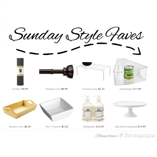 Sunday Style Faves - Kitchen Edition | 1-10-15 | Rhinestones& Sweatpants