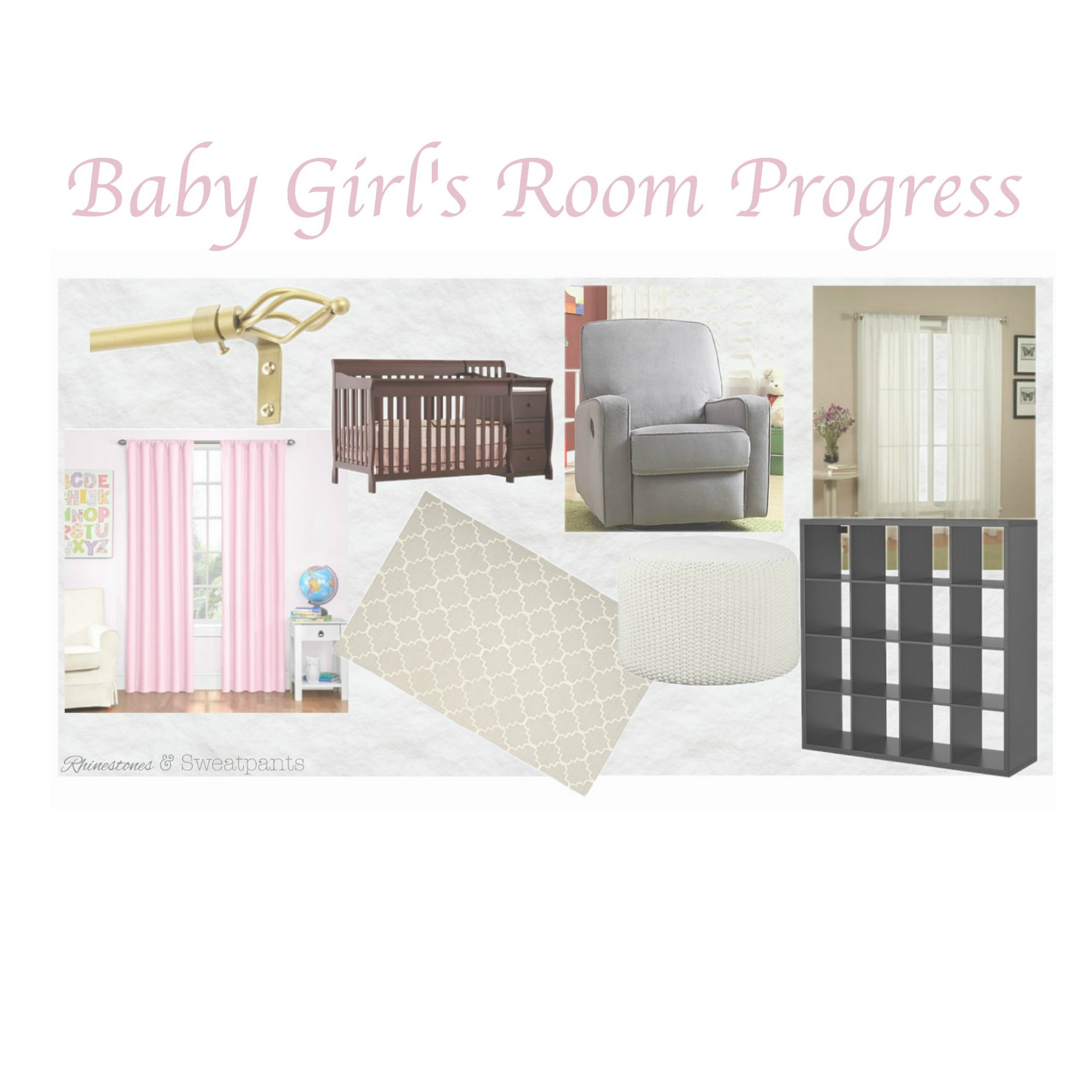 Baby Girl’s Room Progress