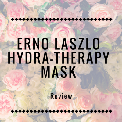 Erno Laszlo Hydra-Therapy Mask Review