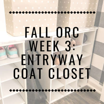 Fall ORC Week 3: Coat Closet