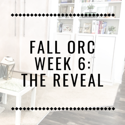 Fall ORC Week 6: The Reveal
