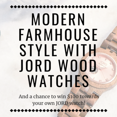 Modern Farmhouse Style with JORD Wood Watches