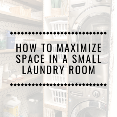 How to Maximize Space in a Small Laundry Room